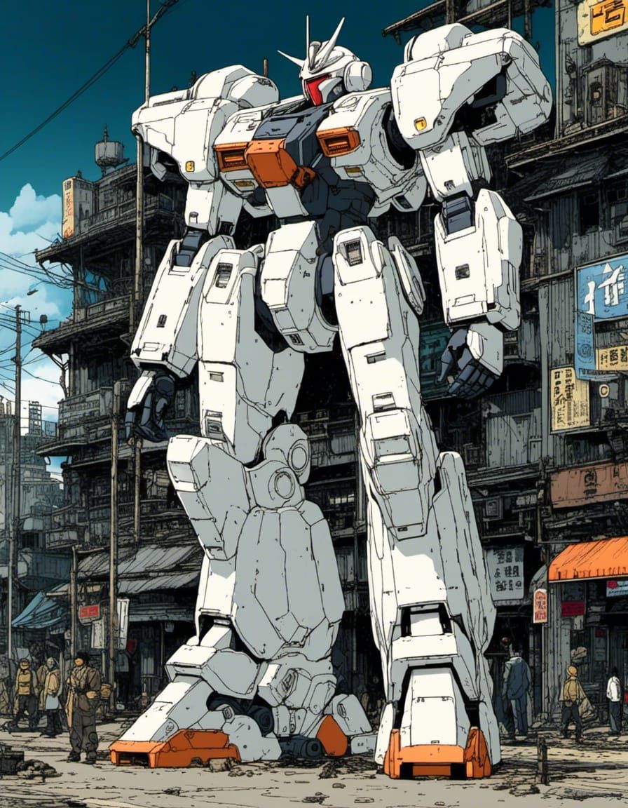Patlabor Style Mecha Stands Proud