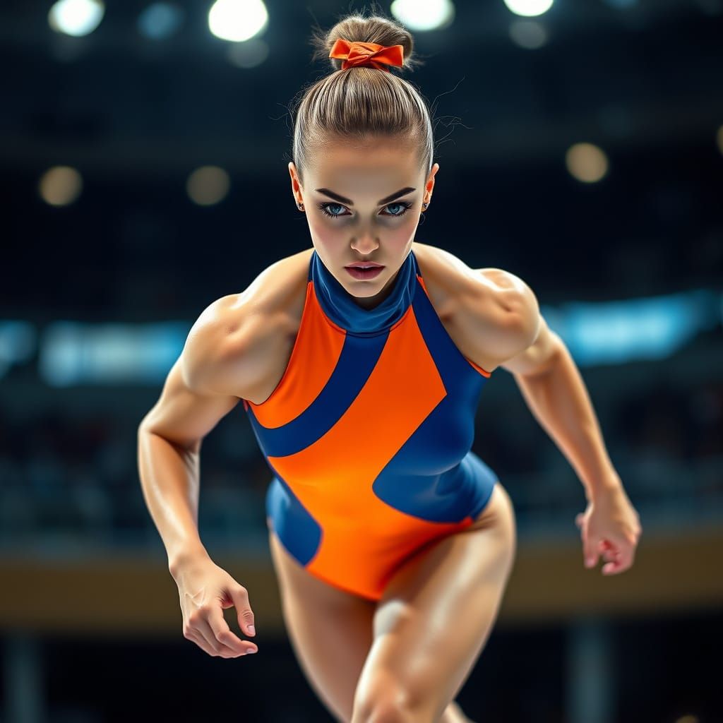 Gymnastica 3 in Hyper-Realistic Style