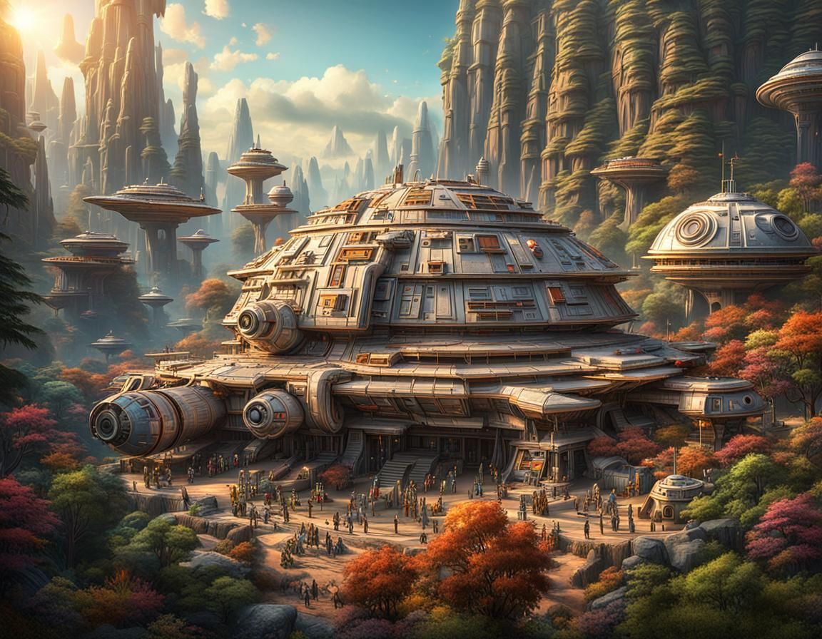 Star Wars Sci-Fi Masterpiece in 3D