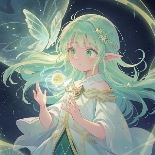 Ethereal Fairy River Dance on Celestial Stage