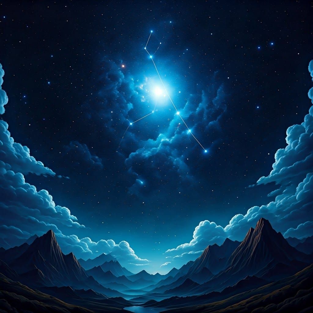 Cosmic Landscape in Epic Cinematic Style