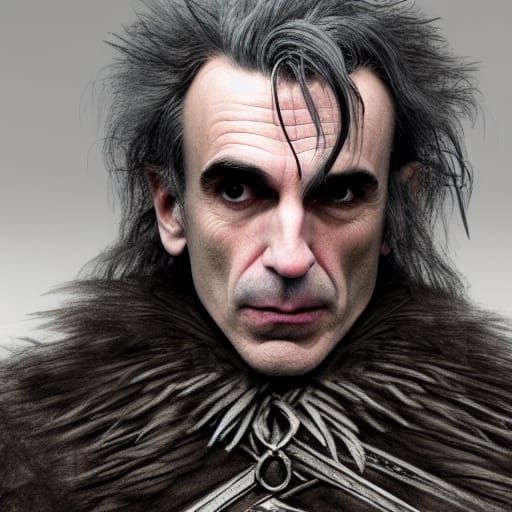 Goblin King on Iron Throne Concept Art