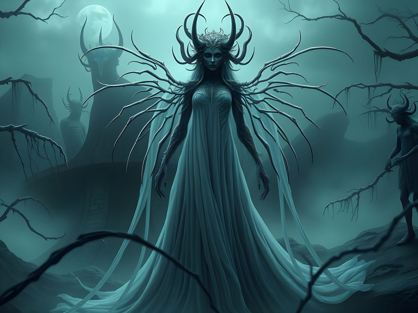 Eldritch Horror Realm: A Surreal Masterpiece