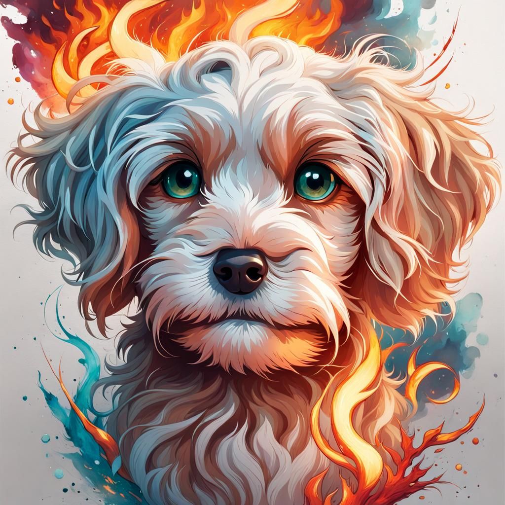 Cute Pixar cavoodle