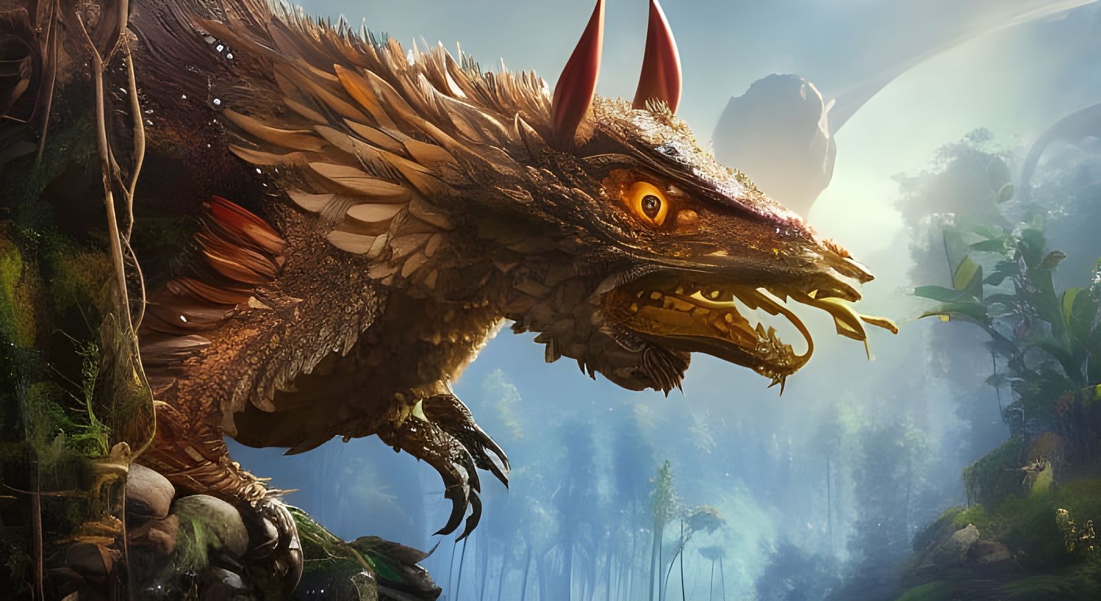 Realistic Bug Portrait in Contemporary Art Style