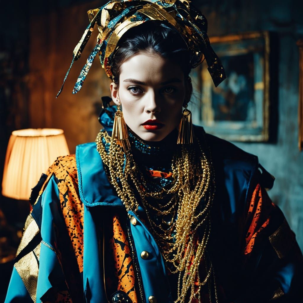 Avant-Garde Fashion in Corinne Day Style