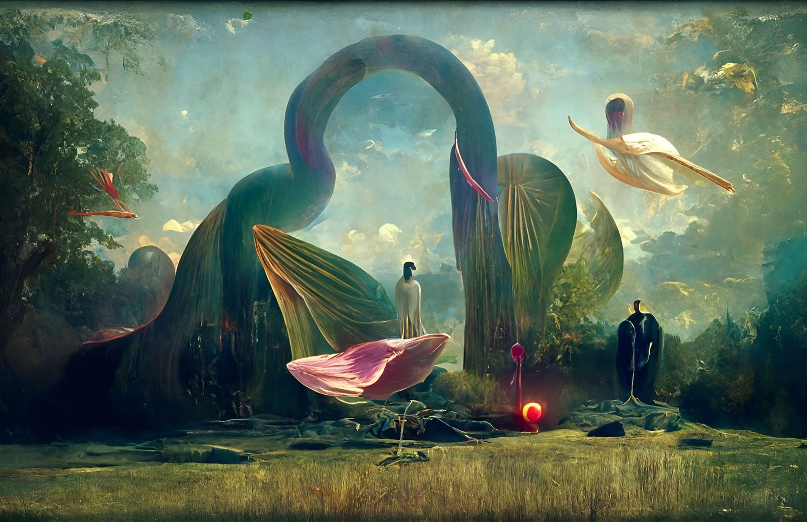 Psychedelic Surrealism with Meaningful Symbolism