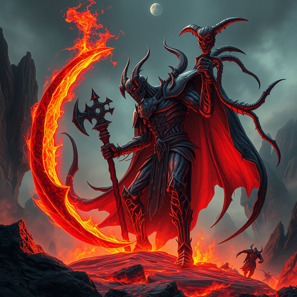 Zarathos, God of Death, Emerges from Underworld