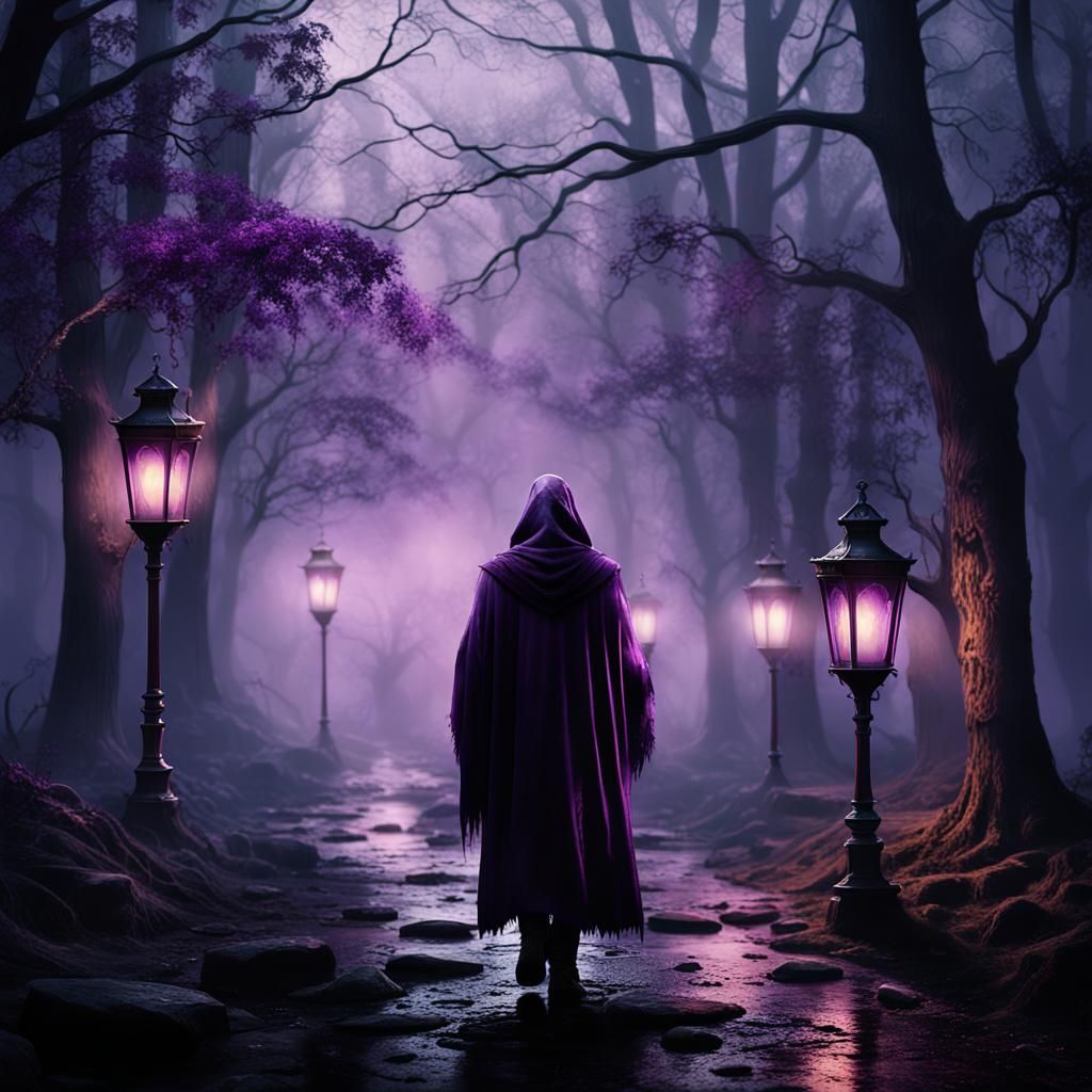 Ethereal Mist Being in Dark Fantasy Concept Art