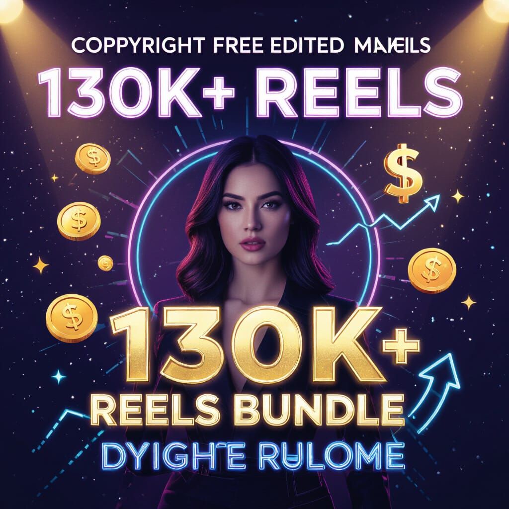 Copyright Free Movie Bundle in Cyberpunk Style