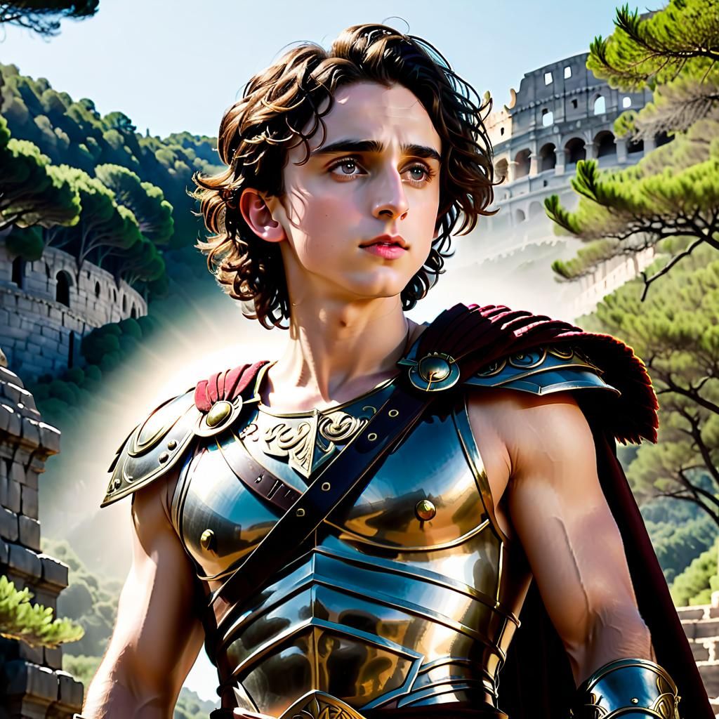 Timothée Chalamet is Spartacus