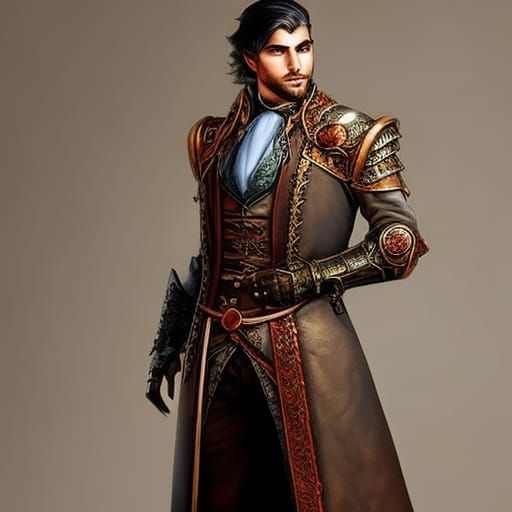 Steampunk Romeo of Verona: Hyperrealistic Concept Art