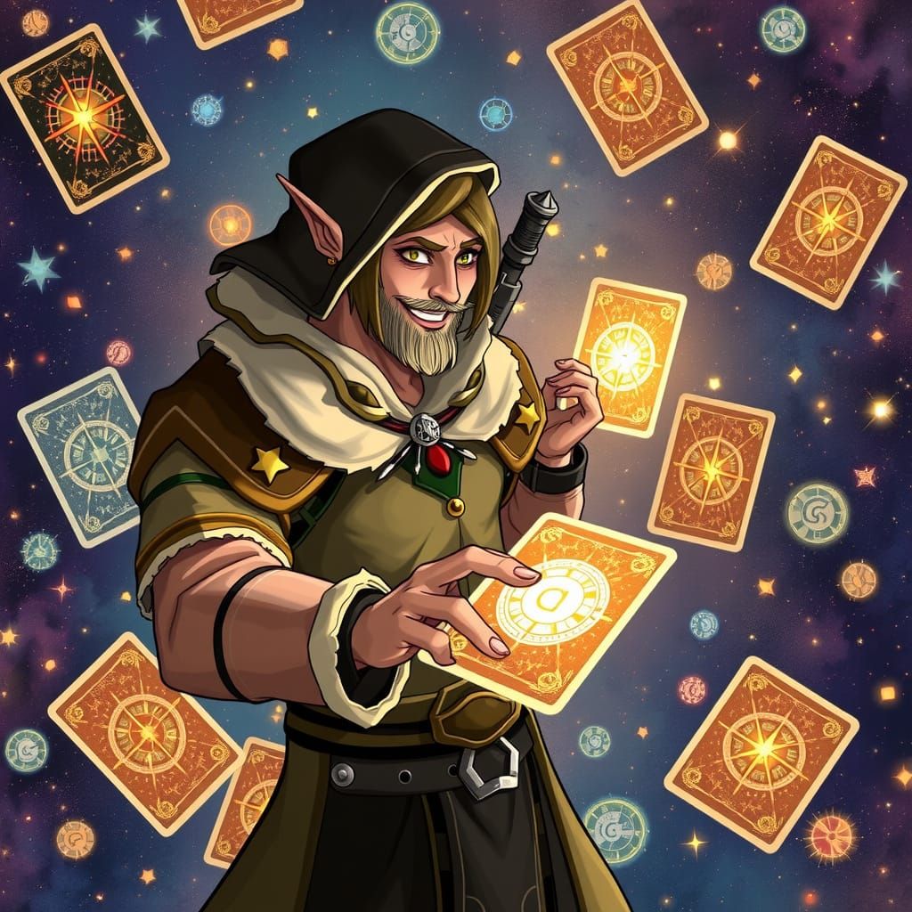 Zyni and the Galactic Cards: A Cosmic Game