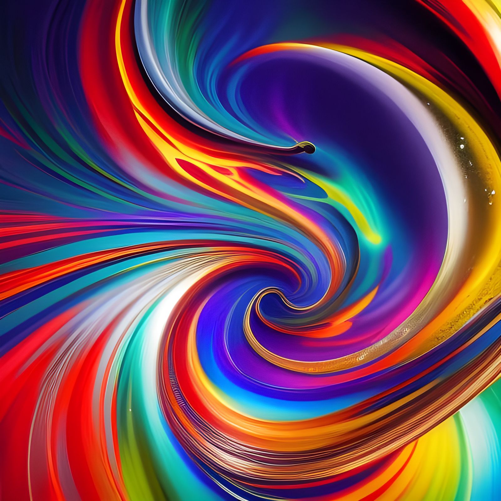 Dynamic Aikido Master in Hyperrealistic Splash Art