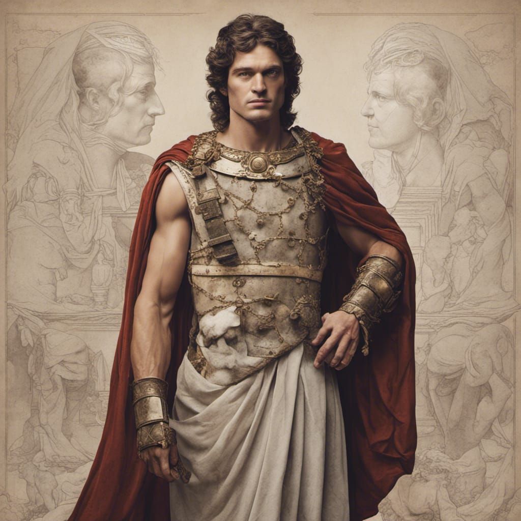 American Despot in Classical Roman Style