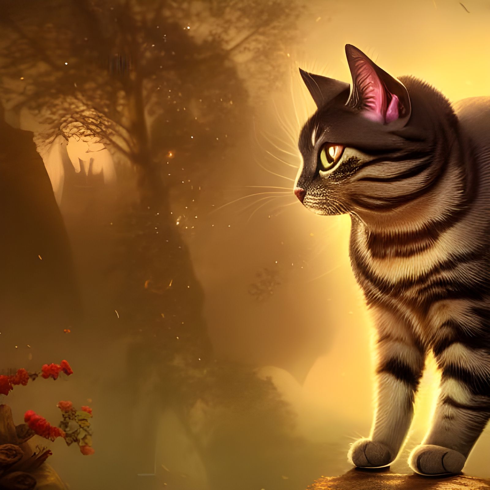A cat