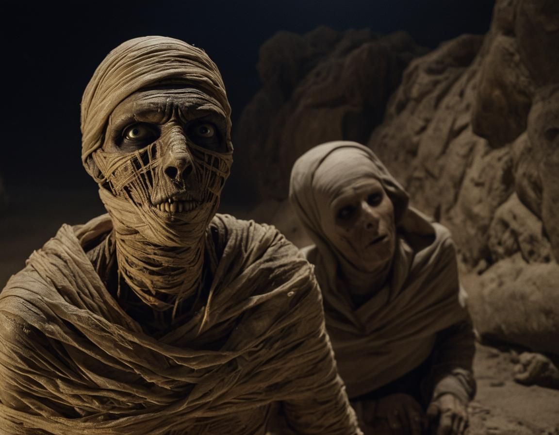 Eerie Mummy in the Twenty-Second Century