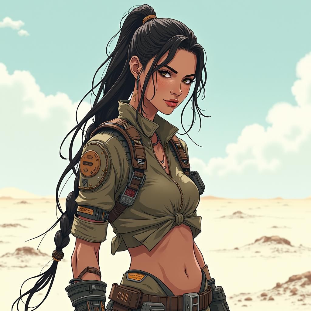 Remini the post apocalyptic warrior