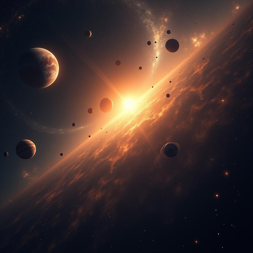 Cosmic Symphony: Planets, Stars, and Meteor Showers