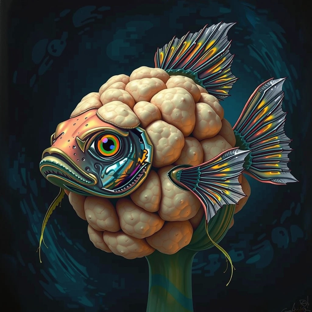 Copper Cauliflower Catfish Hybrid Animal