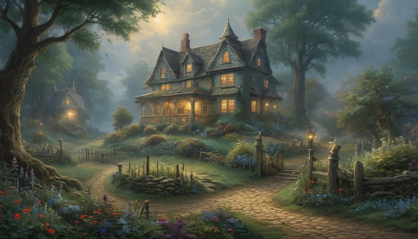 Cursed Objects Nursery Rhyme: Ethereal Fantasy Art