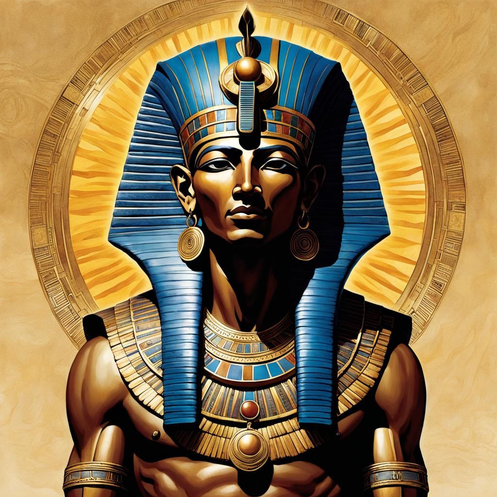 Amun, Egyptian God of Wind and Sun