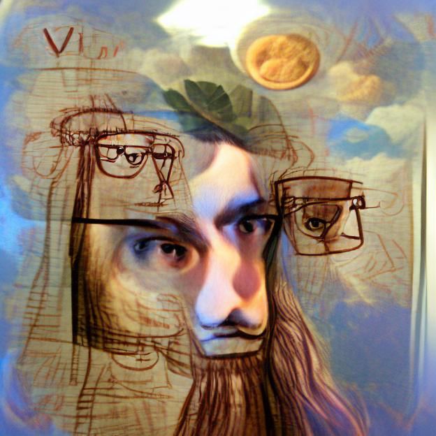 Renaissance Self Portrait Concept Art