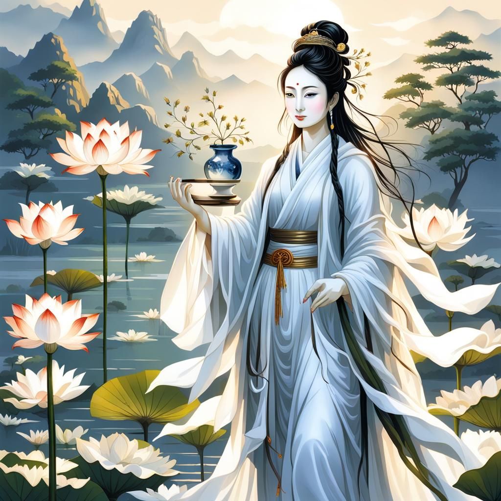Kuan Yin, goddess of mercy and compassion
