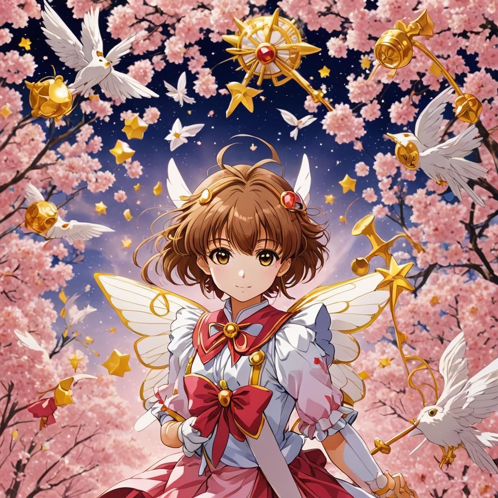 Cardcaptor Sakura Anime Key Visual