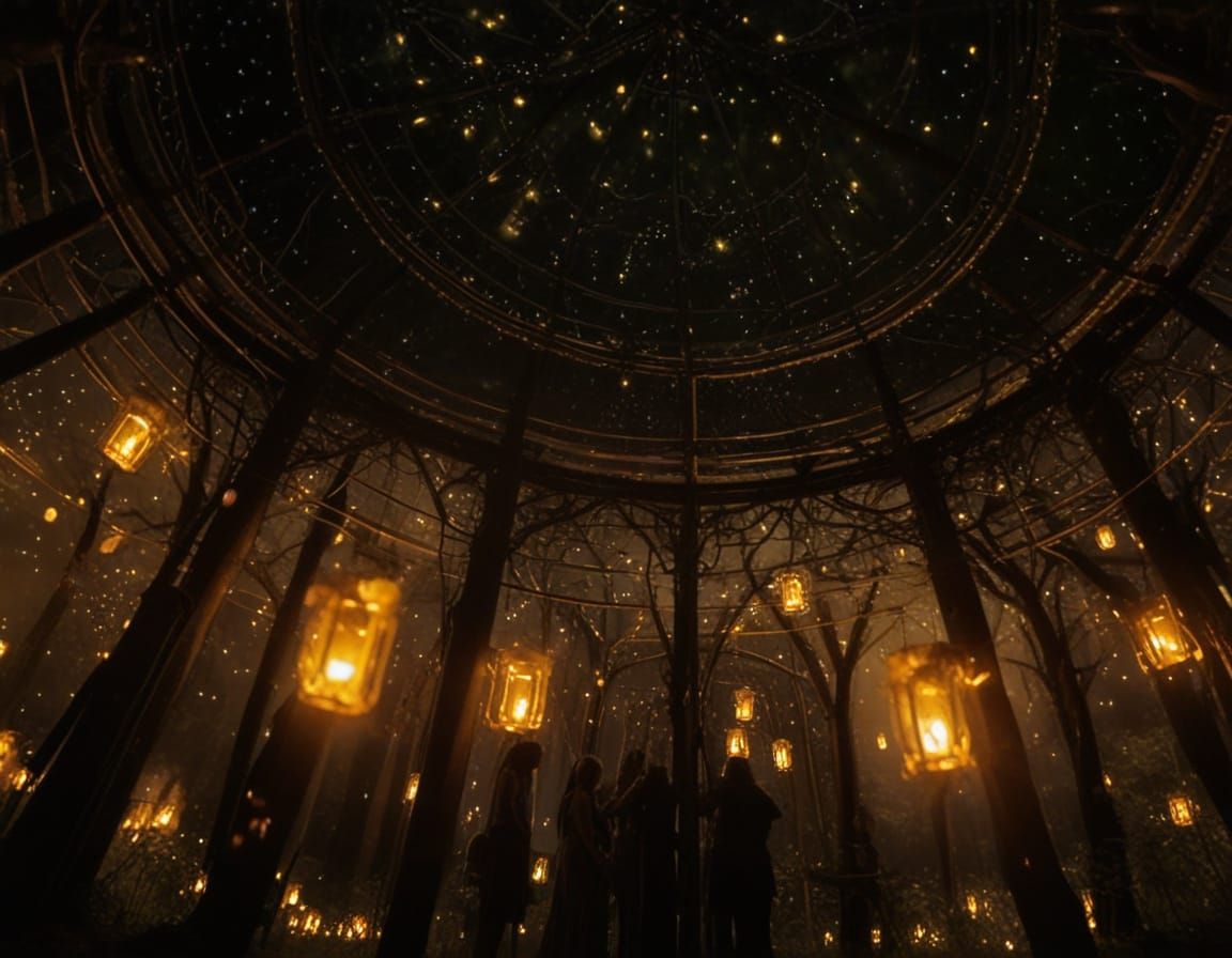 Gazebo Firefly Viewing