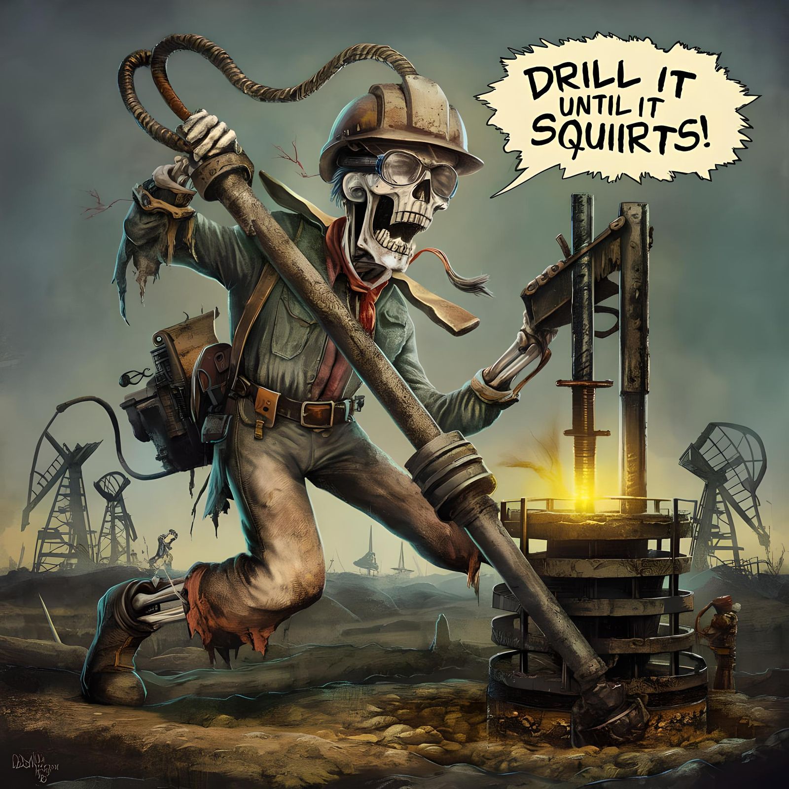 Drill it til it Squirts