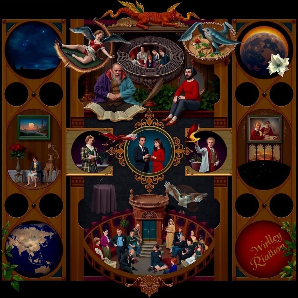 Victorian Fairy Tale Palace in Richard Dadd Style