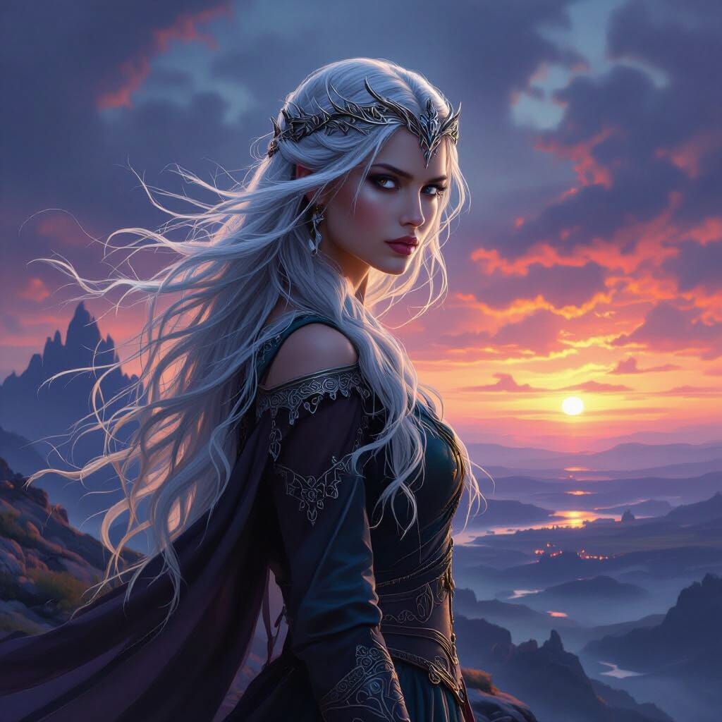 Freya, Norse Goddess of Love and War on Battlefield