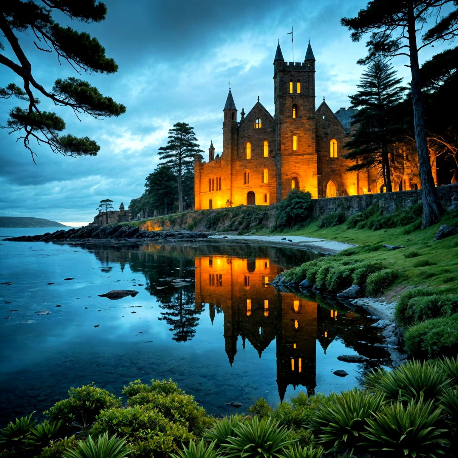 Historic Port Arthur Emerges from Tasmania's Rugged Coastlin...