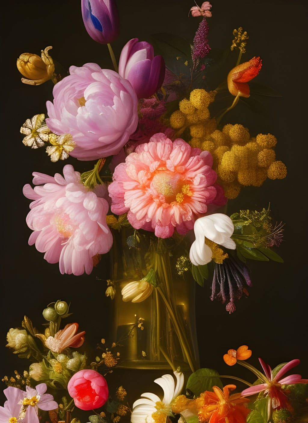 Het Lenteboeket, Balthasar Walscapelle (1670)