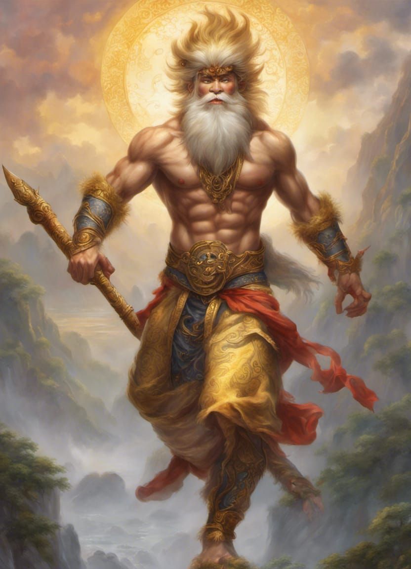 Sun Wukong (elderly human form variant)