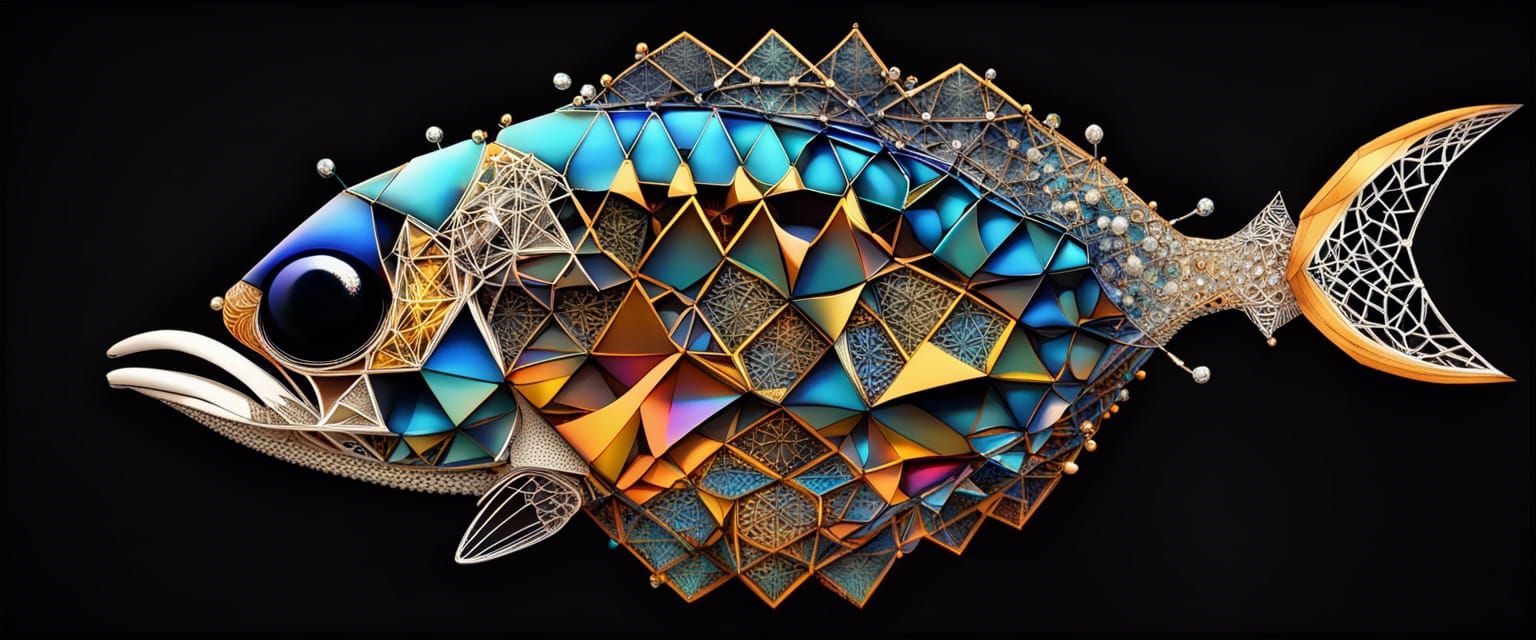 Energetic Fractal Geometric Structure in Topaz Colors