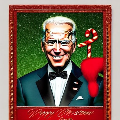 Joe Biden Christmas Card
