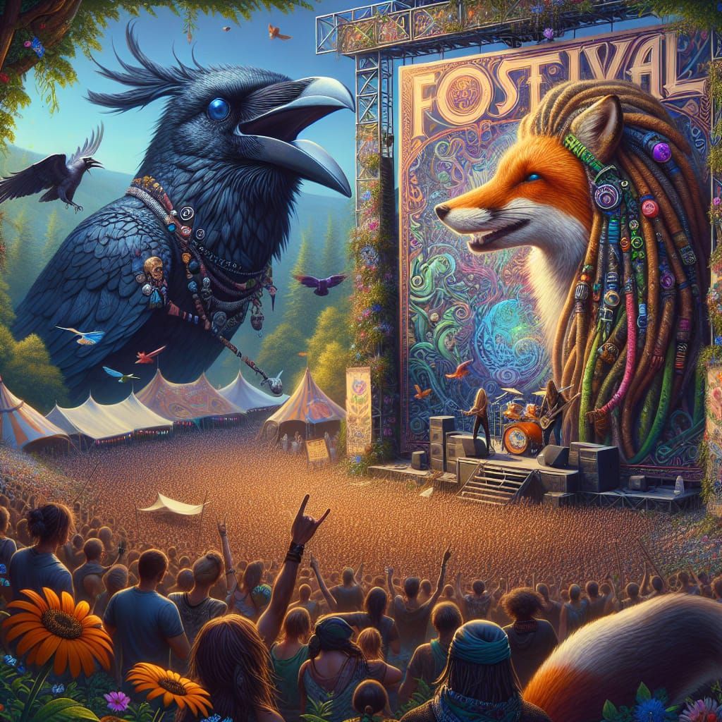 Festival of Unity: Rocker Crow and Fox in Harmony