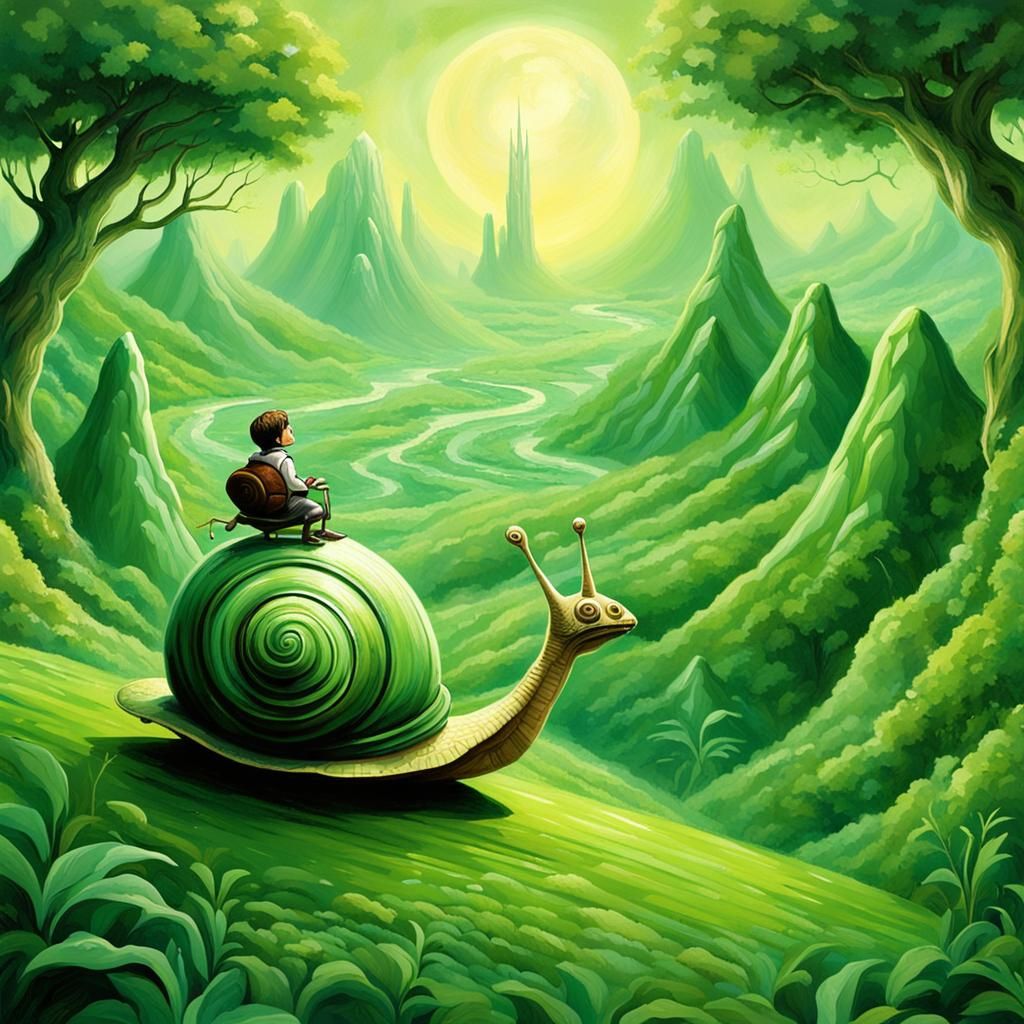 Teeny Weeny and Racing Snail Adventure