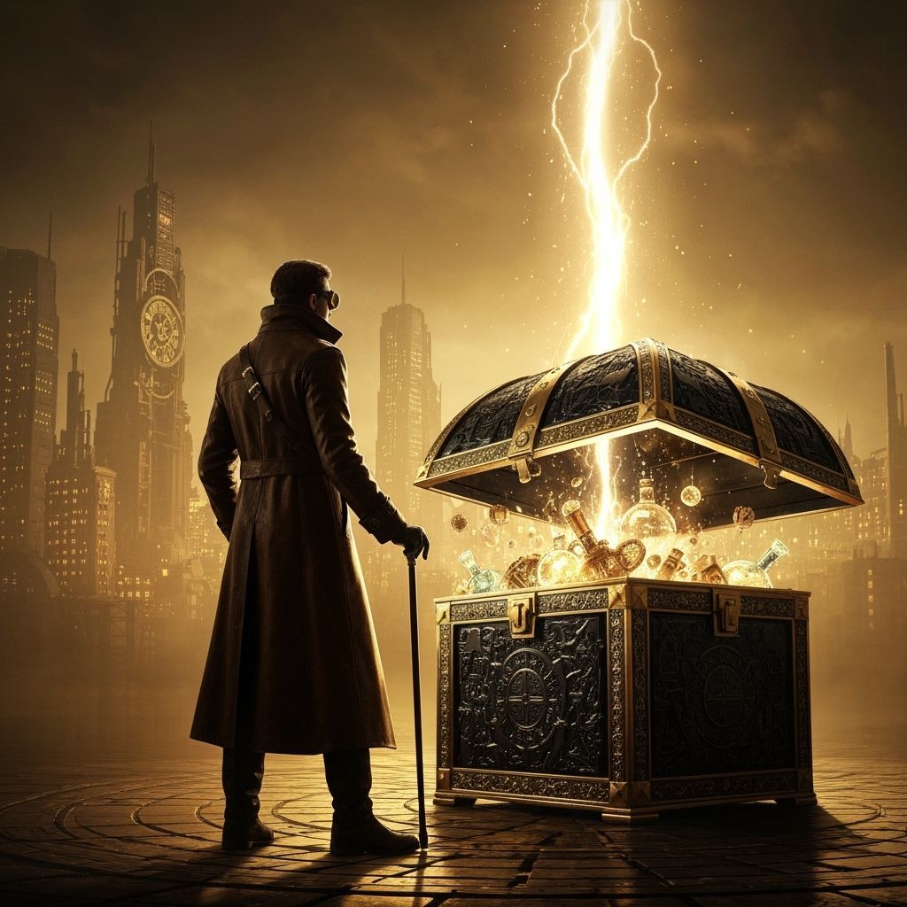 Steampunk Treasure Chest in Clockwork City