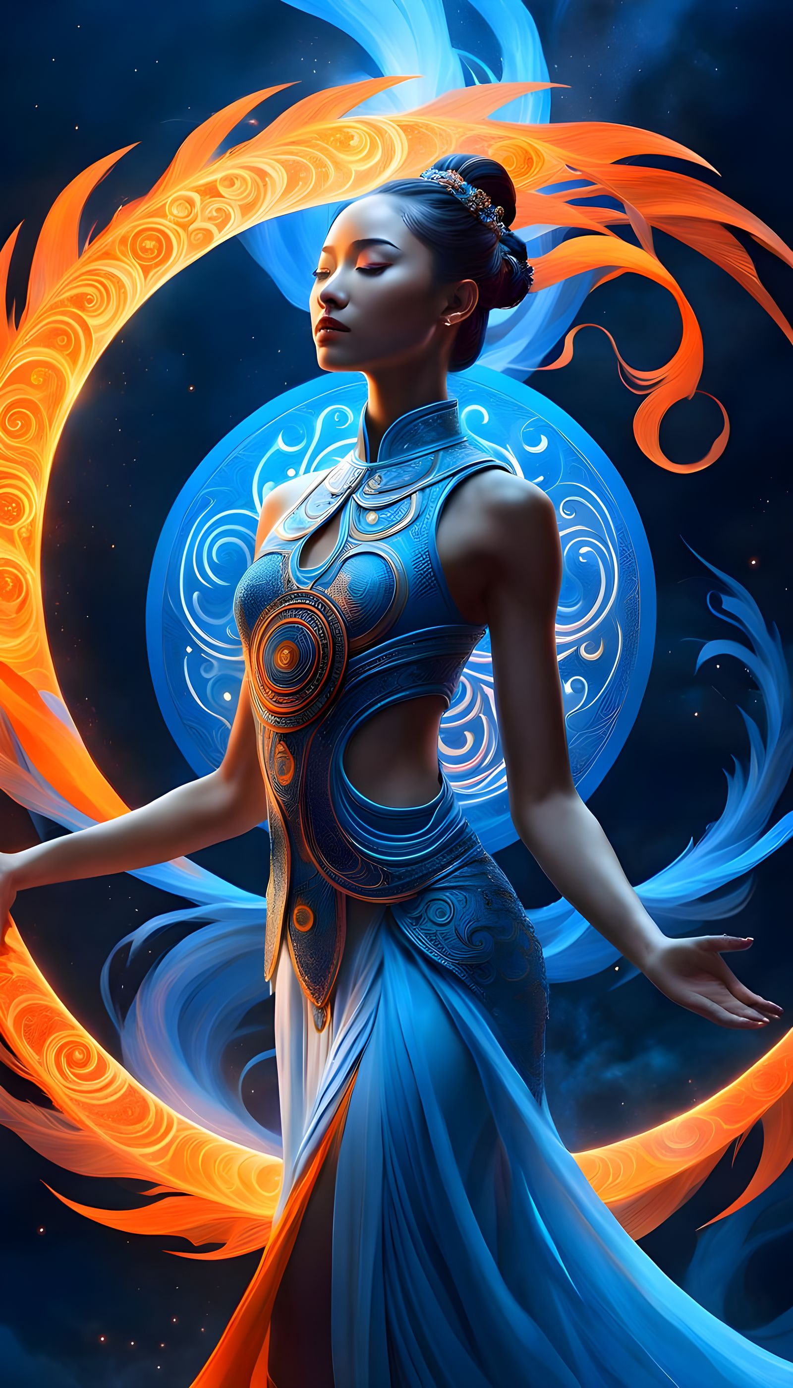 confluence of immanent and cosmic self