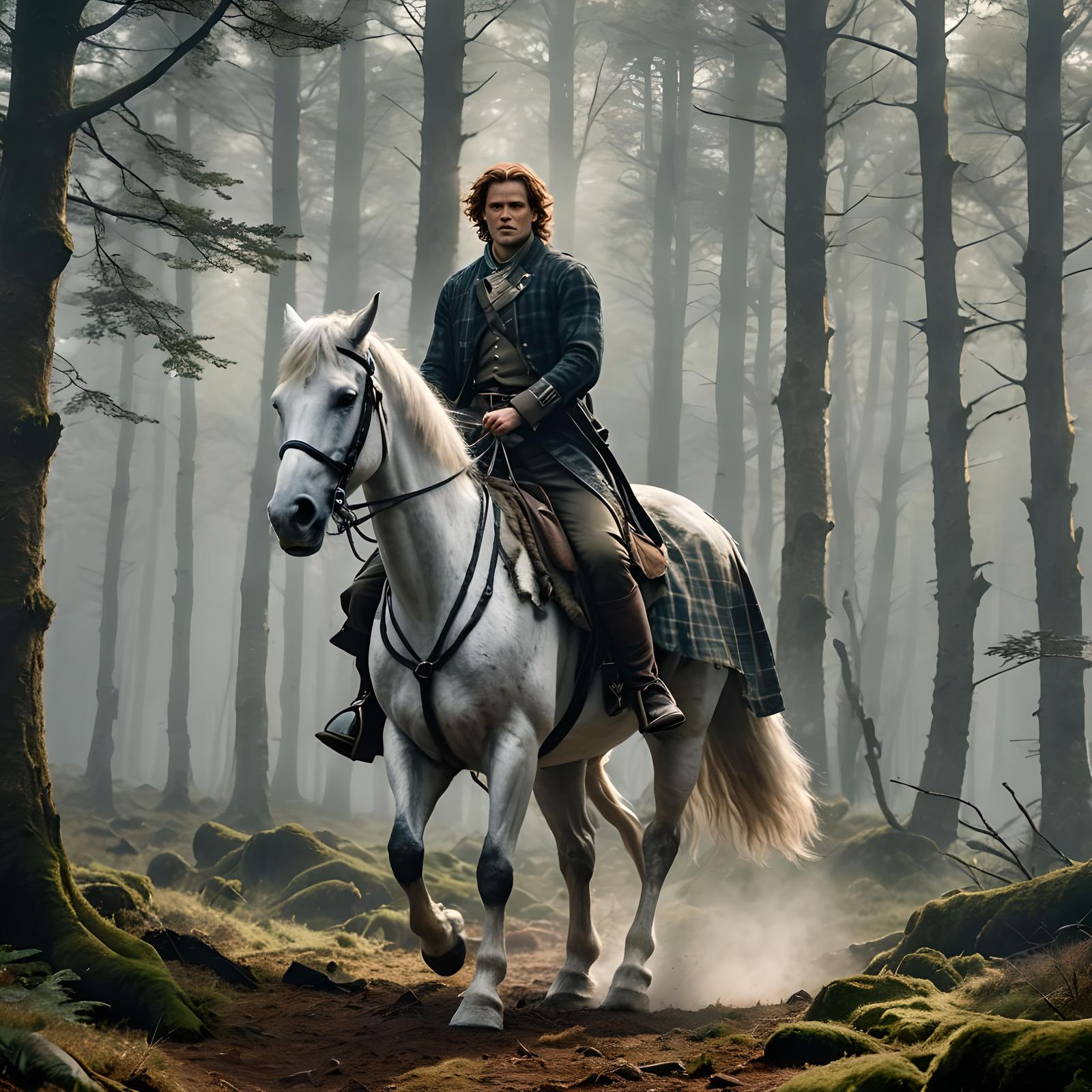 Highlander Jamie Fraser from Outlander