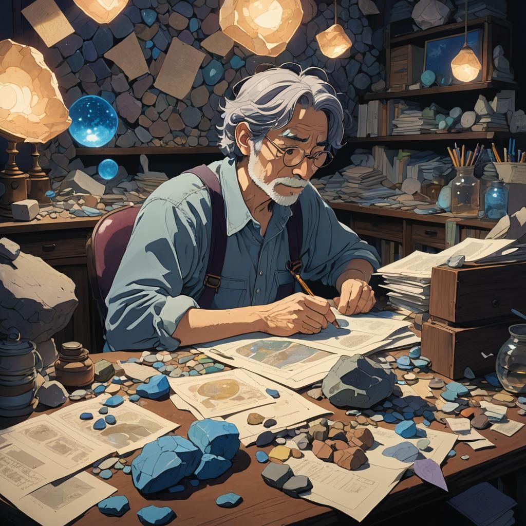 Italian Geologist Lost in Whimsical Dreams