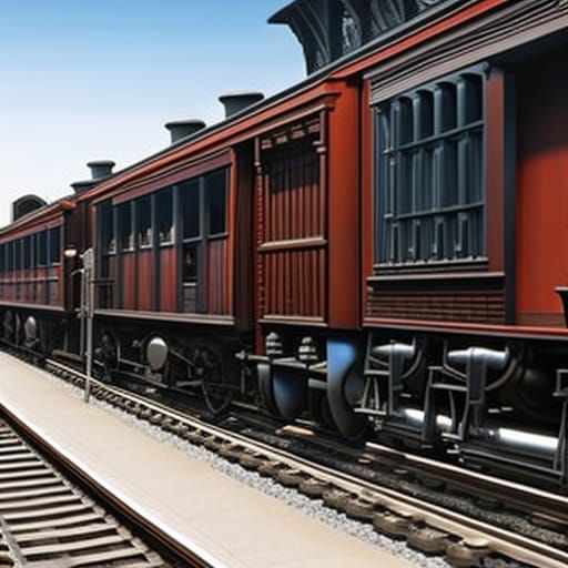 Hyperrealistic Western Train Station in Unreal Engine 5