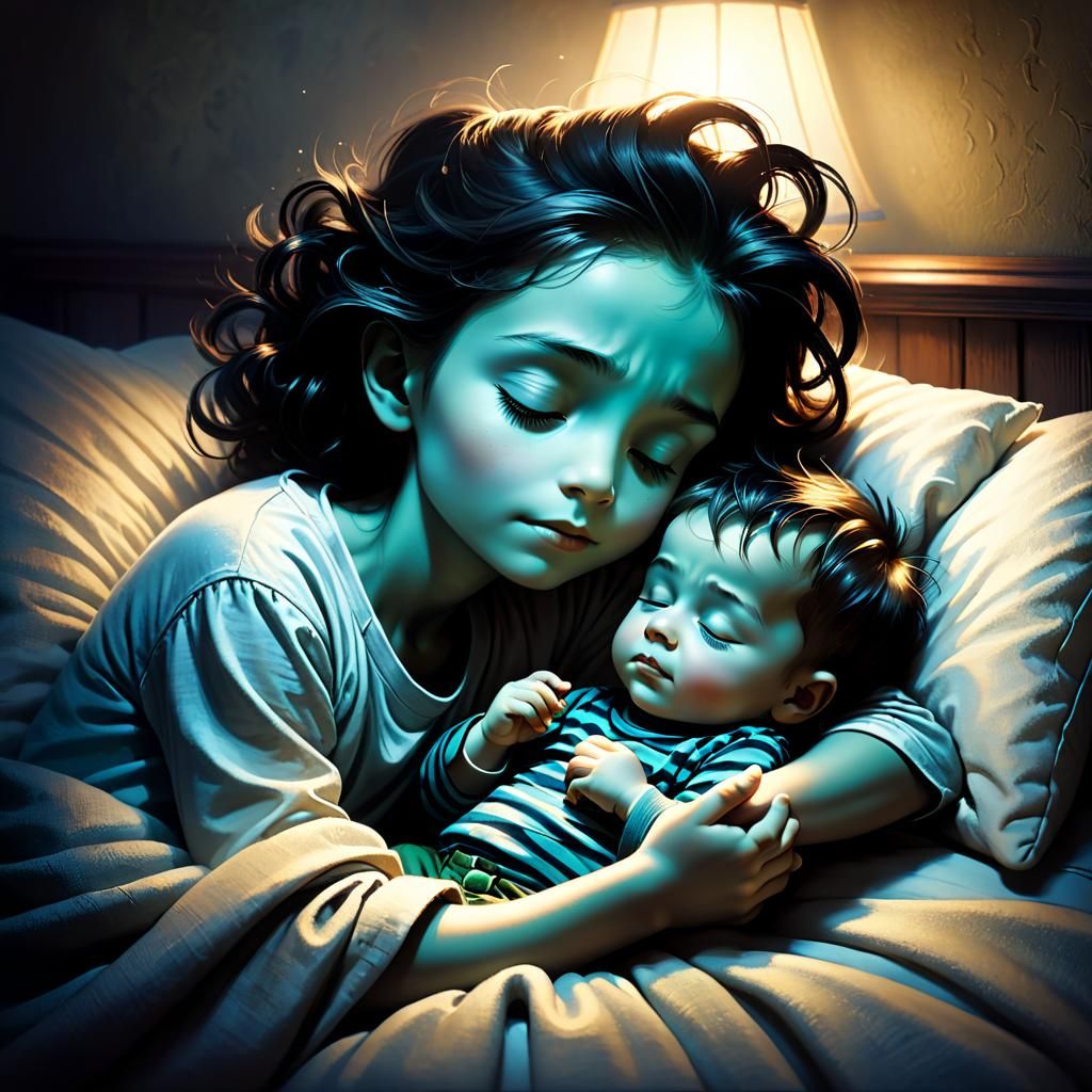 Surreal Sandman Dreamscape: A Dark Never-Never Land