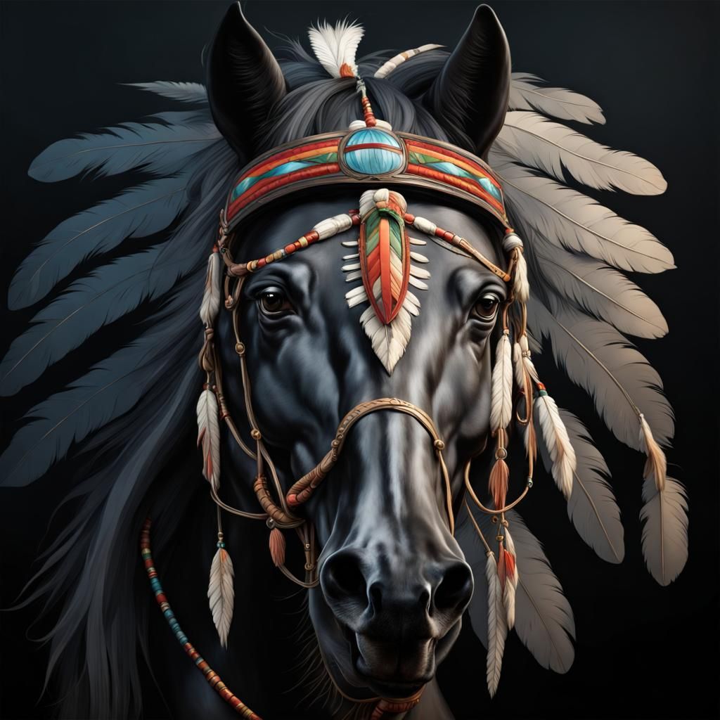 Native American horse