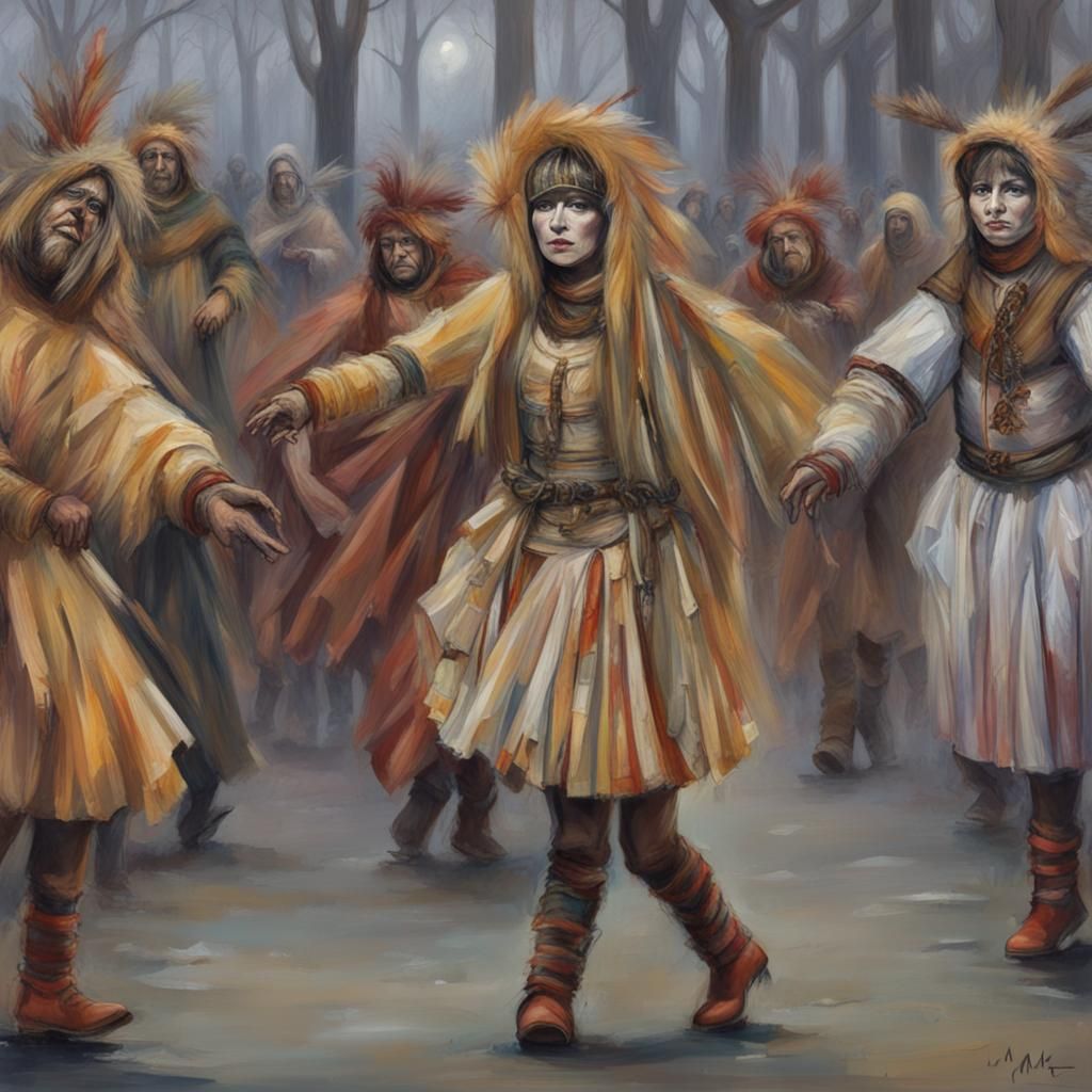"mummers dance " song ofLoreena Mc Kennitt's