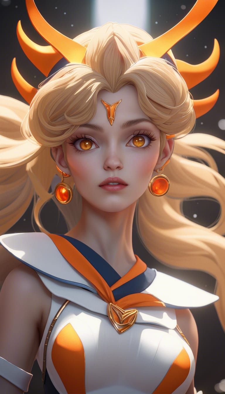 Sailor Venus Fantasy Concept Art