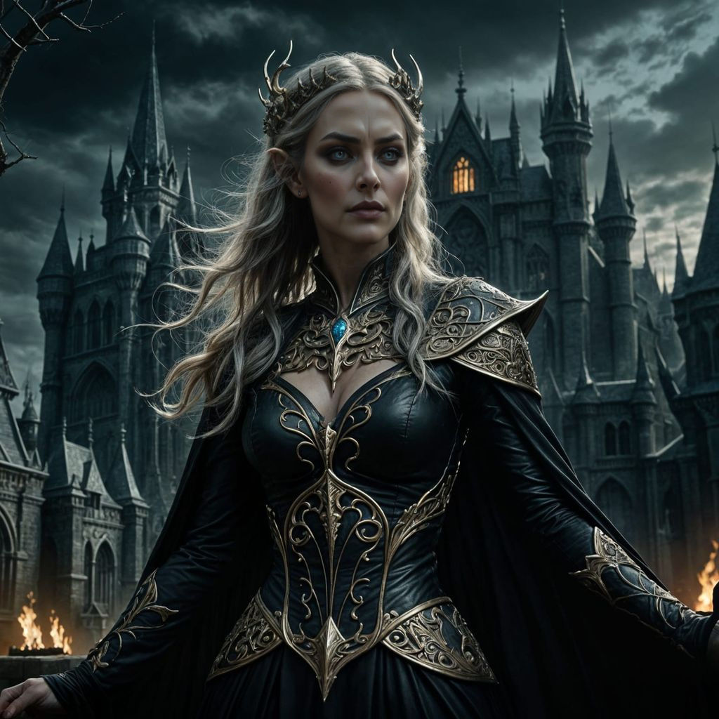 Ethereal Dark Queen in Necrotic Castle